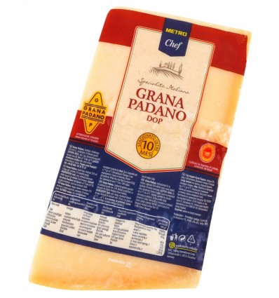 Сыр Metro Chef Grana Padano 32% фасованный