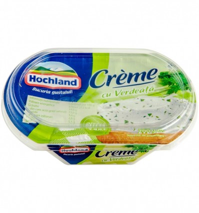 Сир-крем Hochland з травами 60% 200г