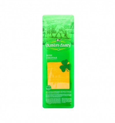 Сир Dublin Dairy Irish cheddar червоний слайси 48% 750г