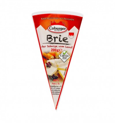 Сир м'який Coburger Brie 60% 200г