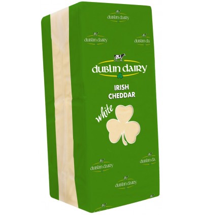 Сир Dublin Dairy Чеддер білий ваговий