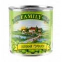 Горошок зелений Family 400 г