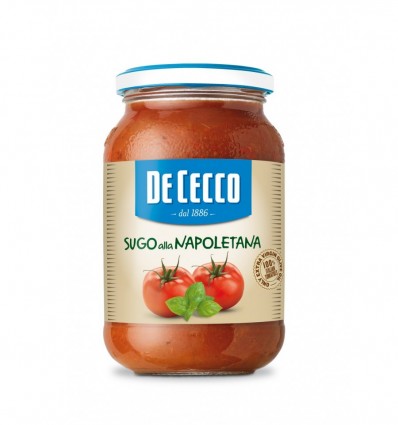 Cоус De Cecco Sugo alla Napoletana Томатний соус з базиліком 400г
