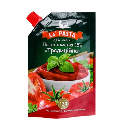 Паста томатная La Pasta Per Primi Традиционная 25% 130г