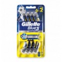 Станок для гоління Gillette Blue 3 чоловічий одноразов 6+2шт/уп