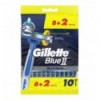 Станки для бритья одноразовые Gillette Blue II Maximum 10шт/уп