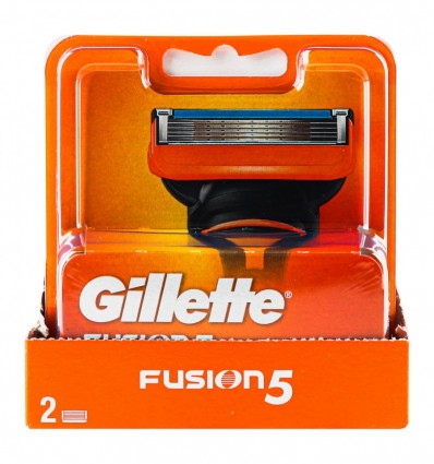 Картридж сменный для станка Gillette Fusion5 2шт/уп