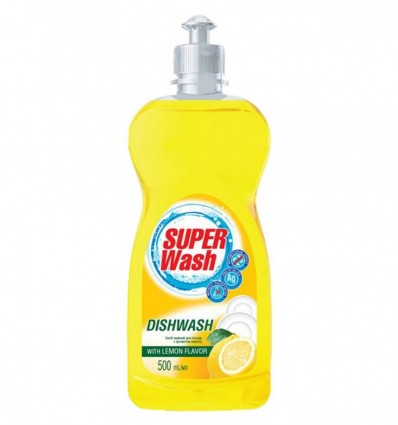 Засіб Super Wash для миття посуду Лимон 500 мл