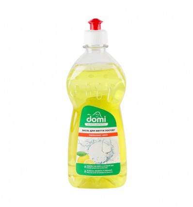 Средство для мытья посуды Domi Лимон 500мл