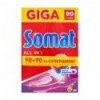 Таблетки для посудомоечной машины Somat All in 1 90шт х 2уп