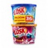 Капсули для прання Losk Color 18шт+ Losk Малайзійські квіти 18шт