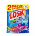 Капсули для прання Losk Color 3+1 Power-caps 2 х26шт