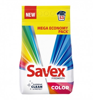 Стиральный порошок Savex Premium Color 8 кг