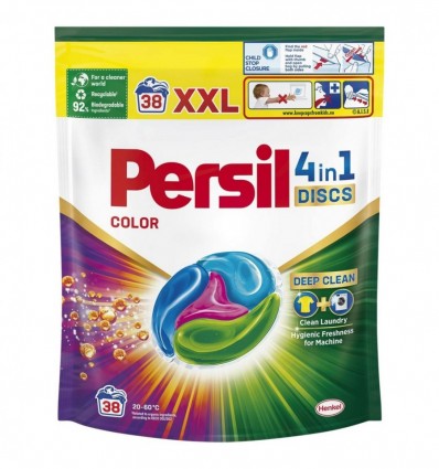 Капсулы для стирки Persil Color 4 in 1 38 циклов стирки