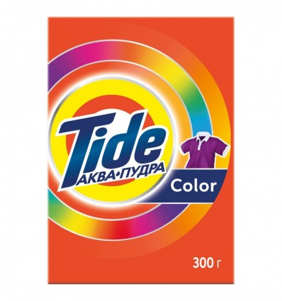 Стиральный порошок Tide Аква-Пудра Color ручной 300г