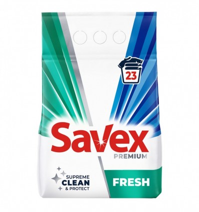 Стиральный порошок Savex Premium Fresh 3,45 кг