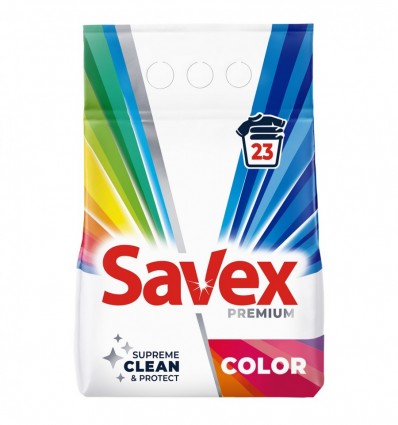 Пральний порошок Savex Premium Color 3,45 кг