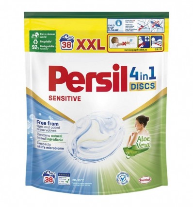 Капсули для прання Persil Сенсітів 38 циклів прання