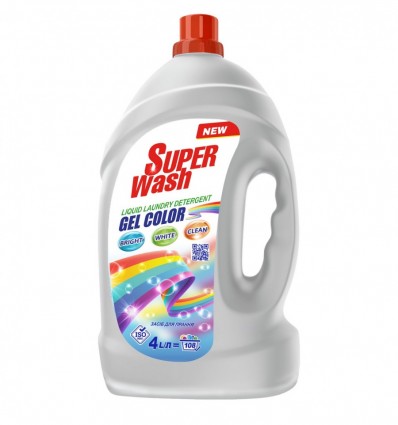 Гель для стирки Color Super Wash 4л