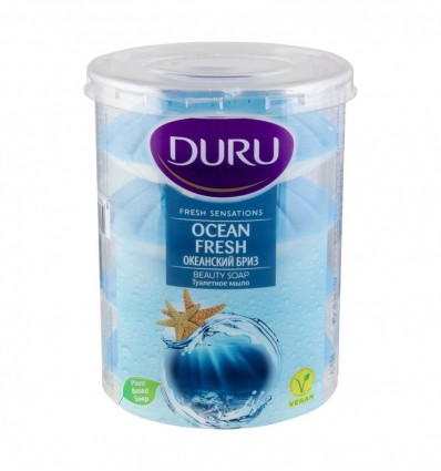 Мыло туалетное Duru Ocean fresh 4х100г/уп