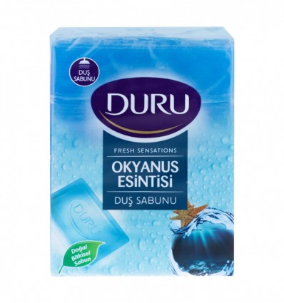 Мыло туалетное Duru Fresh Sensations Свежес океан 4х150г/уп