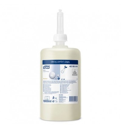 Tork 420501 Premium Жидкое мыло крем для рук 1000 мл, кремовое S1