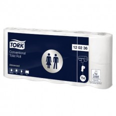Tork 120236 Advance Туалетная бумага в рулонах 2 слоя 22 м 10 рулонов