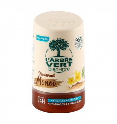 Дезодорант Lʻarbre Vert с кокосовым маслом и экстрактом цветов тиаре 50мл