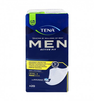 Прокладки урологические Tena Men Level 2 для мужчин 20шт/уп