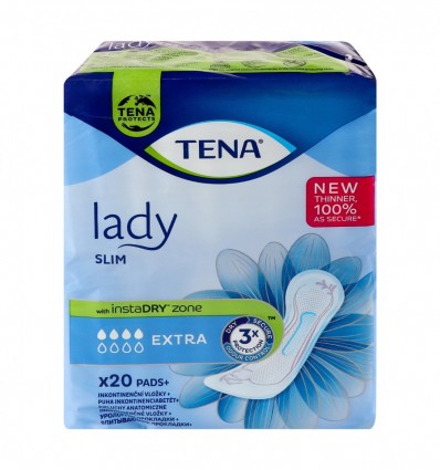 Прокладки урологические Tena Lady Extra Slim женские 20шт/уп