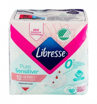 Прокладки гігієнічні Libresse Ultra+ Normal 12шт/уп