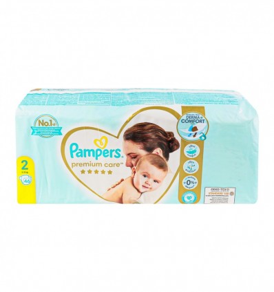 Подгузники Pampers Premium Care 2 для детей 4-8кг 46шт/уп