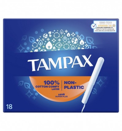 Тампони Tampax Super Plus гігієнічні з аплікатором 18шт/уп