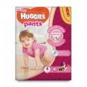 Подгузники-трусики Huggies Pants 4 для девочек 9-14кг 36шт