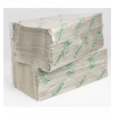 Полотенца бумажные КОХАВИНКА макулатурные V-образные , 23х25 см, 170 листов, серые