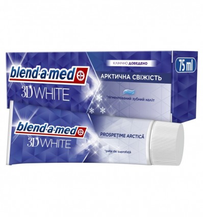 Зубна паста Blend-a-Med 3D White Arctic Fresh 75мл