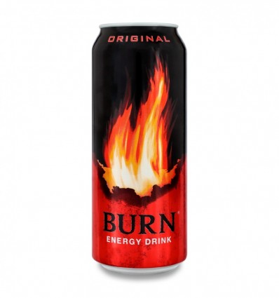 Напиток Burn Original энергетический безалкогольный сильногазированный 6х500мл