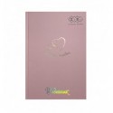 Щоденник шкільний KIDS Line PASTEL "Together Forever" В5, тверда матова обкладинка, рожевий