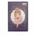 Школьный дневник Kids line GIRL ZB.13203-01, В5, твердый переплет, искуственная кожа, черный