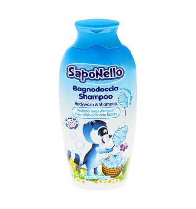 Шампунь-піна Saponello Zucchero Filato для ванни для дітей 400мл