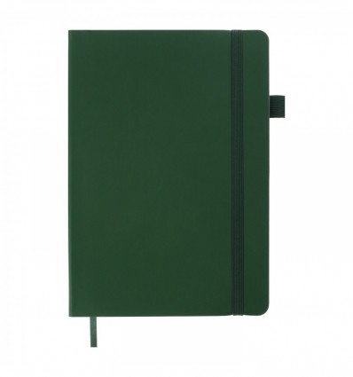 Блокнот деловой BRIEF А5, 96л,в точку, обл. иск. кожа , зеленый ( BM.295304-04 )