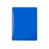 Тетрадь для заметок BUROMAX GLOSS, А6, 80 л., клетка, пласт. обл., синий ( BM.24652151-02 )