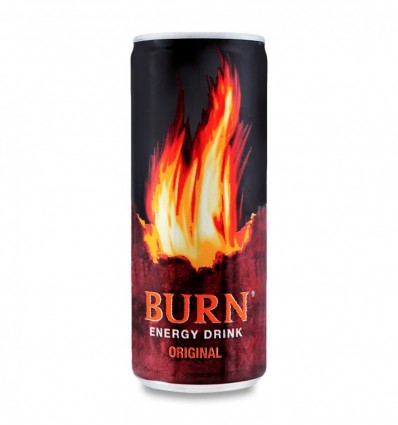 Напиток Burn Original энергетический безалкогольный сильногазированный 6х250мл