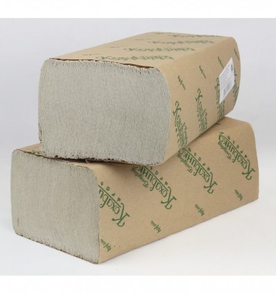 Рушники паперові КОХАВИНКА макулатурні Z-подібні 23х22 см, 200 листів, сірі