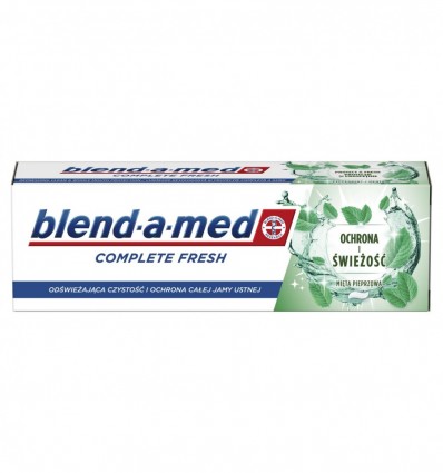 Зубна паста Blend-a-med Complete Фреш Захист та свіжість мяти 75мл