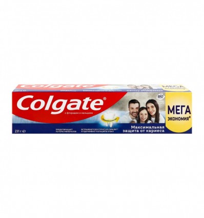 Зубная паста Colgate Максимальная защита Свежая мята 231г