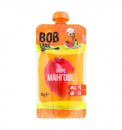 Пюре Bob Snail Манго фруктовое 250г