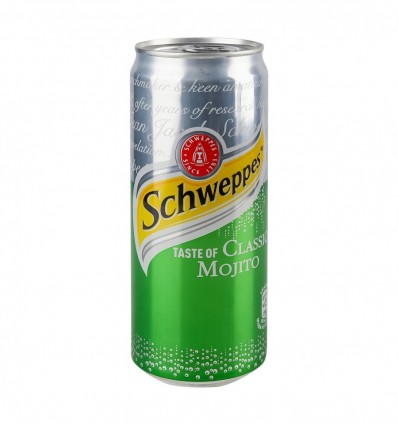 Напій безалкогольний Schweppes Classic Mojito сильногазований 12х0.33л