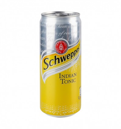 Напиток безалкогольный Schweppes Indian Tonic сильногазированный 0.33л