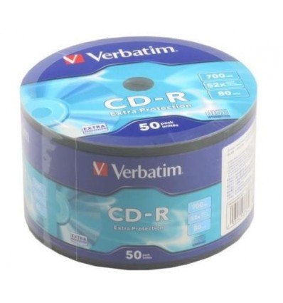 Диск CD-R, 700Mb, 52х, 80min, Wrap 50 pcs ( d.43787 )